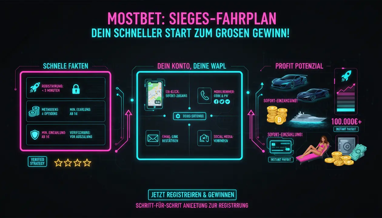 Mostbet Anmeldung